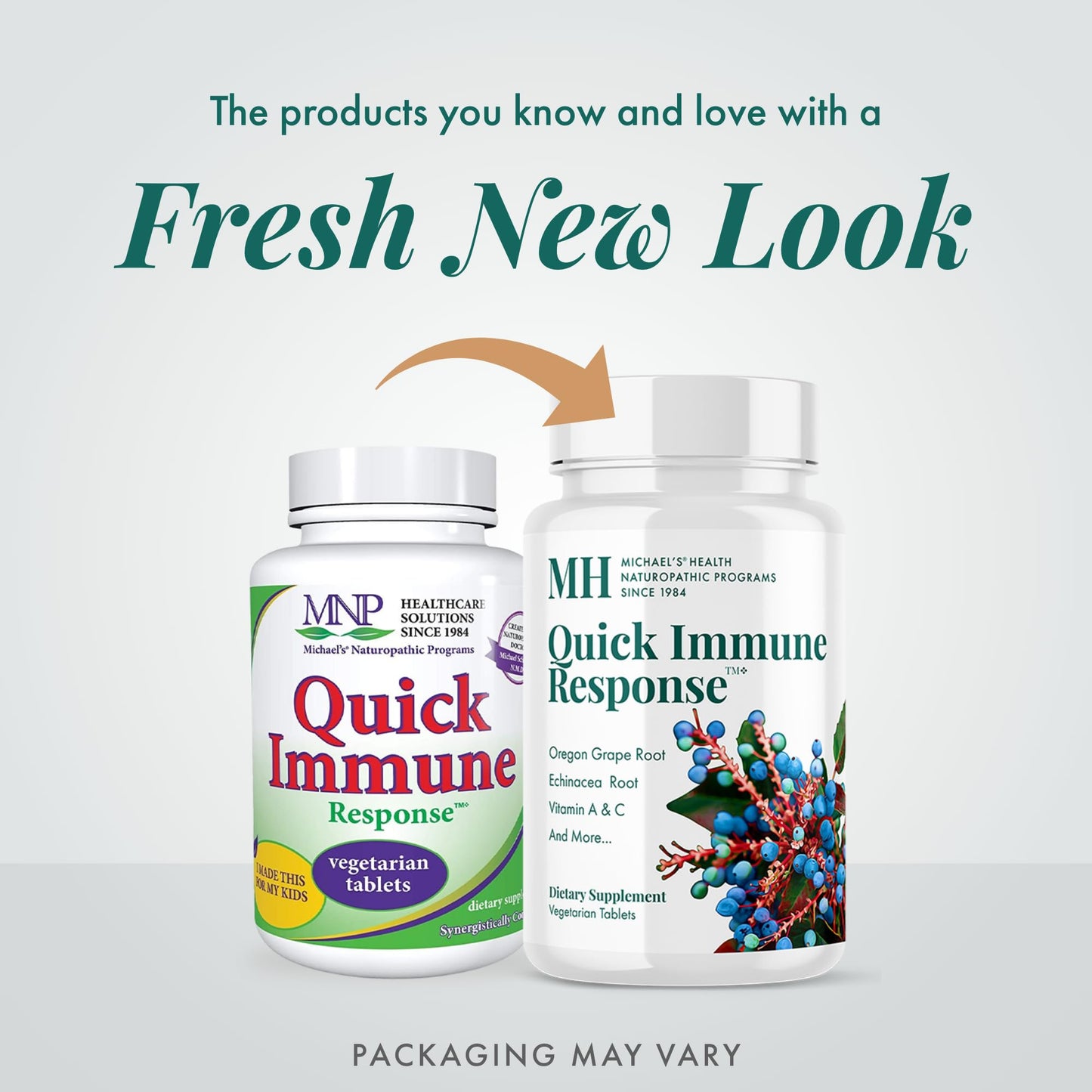 Michael's Quick Immune Response - 60 Vegetarian Tablets