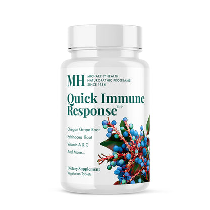 Michael's Quick Immune Response - 60 Vegetarian Tablets
