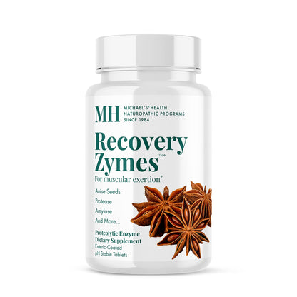 Michael's Recovery Zymes - Enteric Coated 270 Tablets | Proteolytic Enzymes