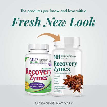 Michael's Recovery Zymes - Enteric Coated 270 Tablets | Proteolytic Enzymes