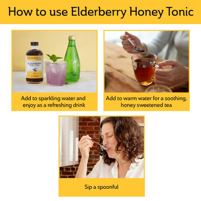 Mickelberry Gardens Elderberry Honey Propolis Throat Spray – Immune Support (2 oz)