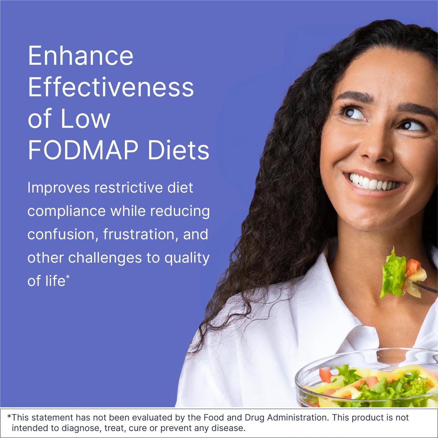 Microbiome Labs FODMATE Digestive Enzymes for Women & Men — Low FODMAP Support (120 Capsules)