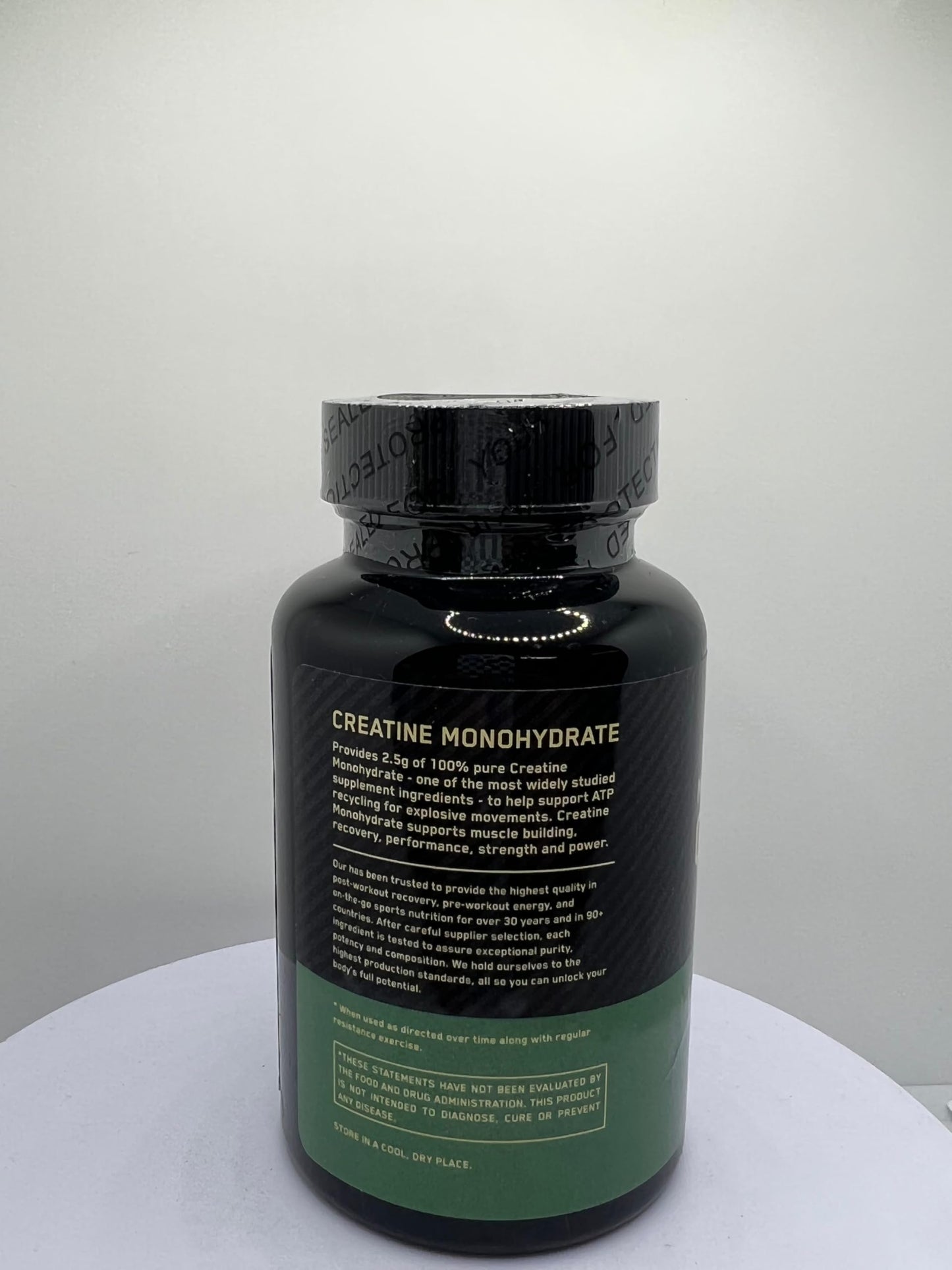 Micronized Creatine Monohydrate Capsules – 2.5g, 60 Count for Muscle Building