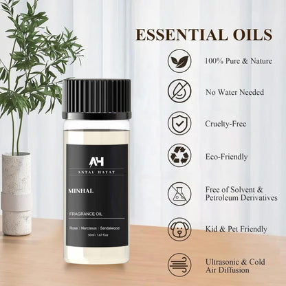 Hotel Scents Diffuser Oil Minhal 50ml – Iris de Nuit Inspired Luxury Home Fragrance