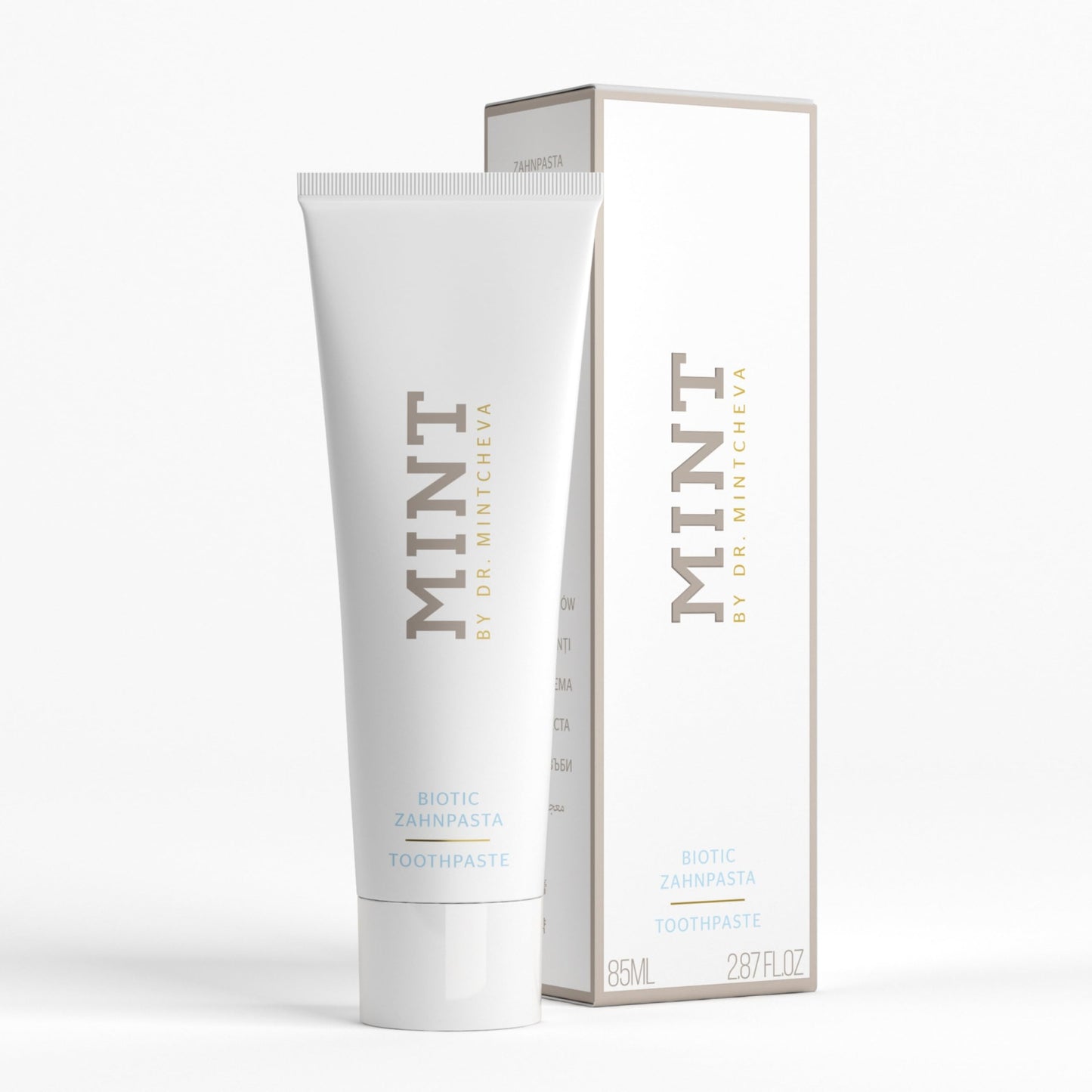 Mint Biotic Toothpaste (85ml) – Antibacterial, Probiotic, Fluoride-Free