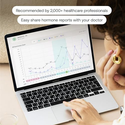 Mira Max Fertility Monitor & Ovulation Test Kit | 7x More Accurate At-Home Hormone Tracker