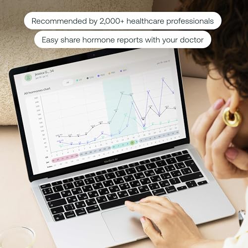 Mira Max Fertility Monitor & Ovulation Kit – At-Home LH, E3G & PdG Tracker (7x More Accurate)