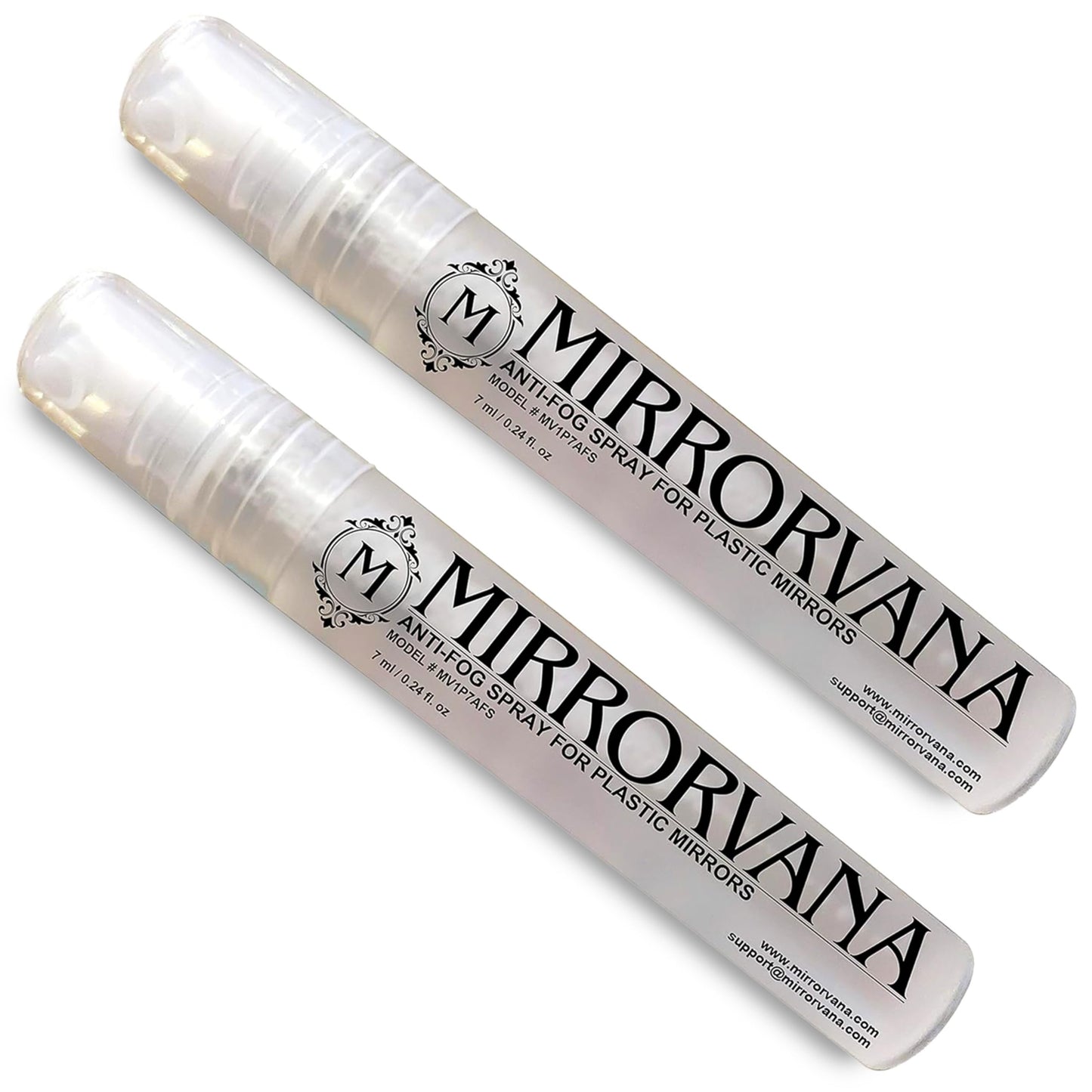 MIRRORVANA Anti Fog Spray for Shower Mirrors - 2 Bottles (7 ml)