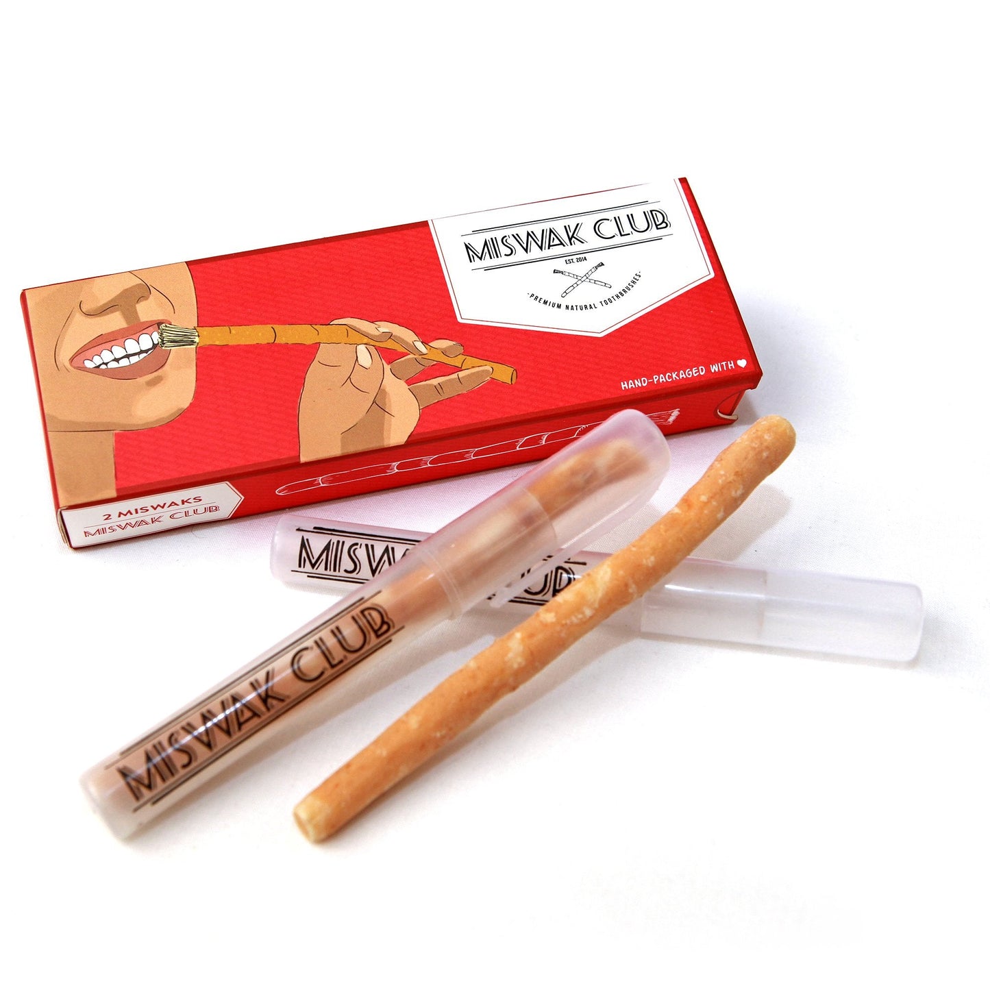 Miswak Club Natural Teeth Whitening Kit | Chemical-Free, Whiter Teeth