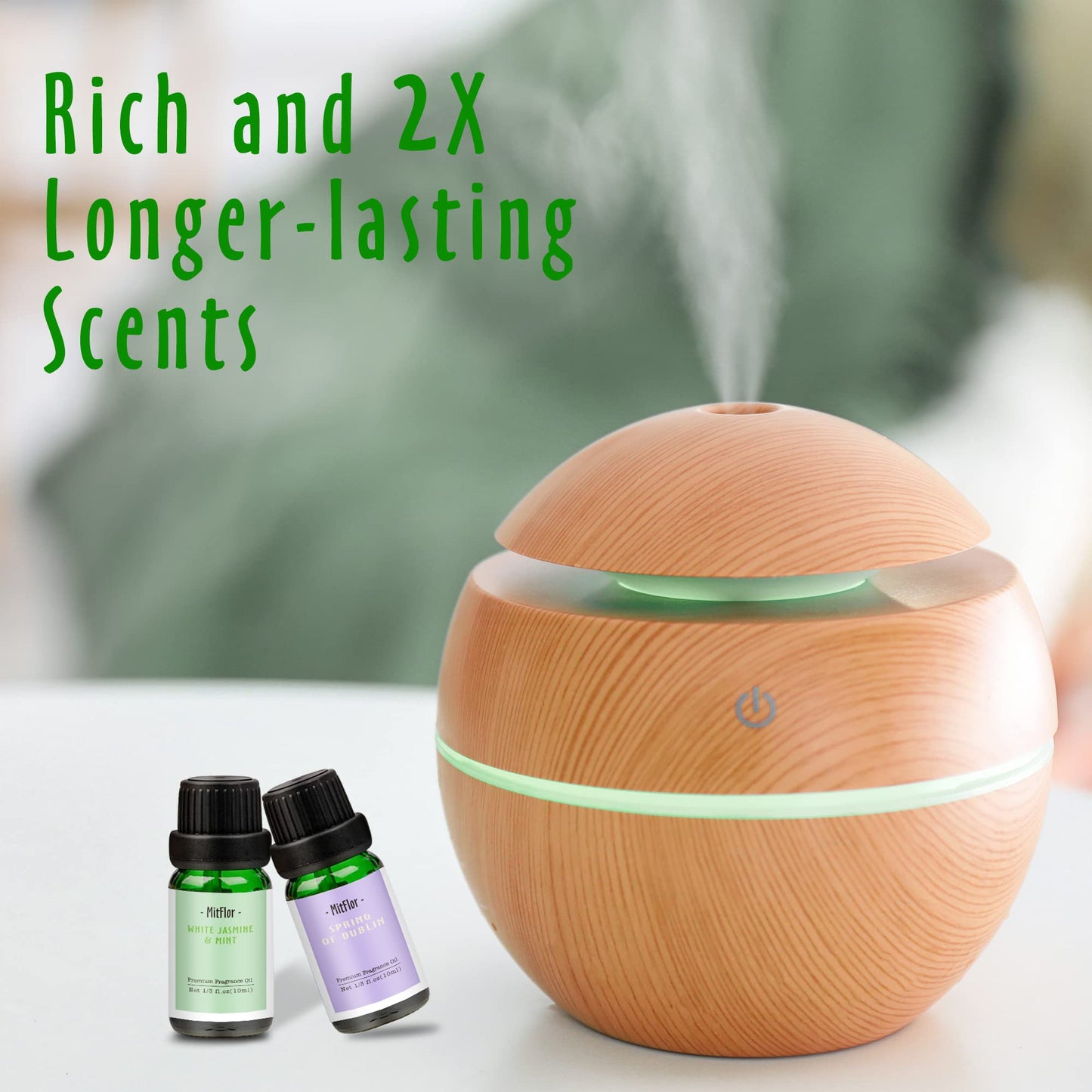 MitFlor Spring Fragrance Oils Set - 6x10ml Premium Essential Oils