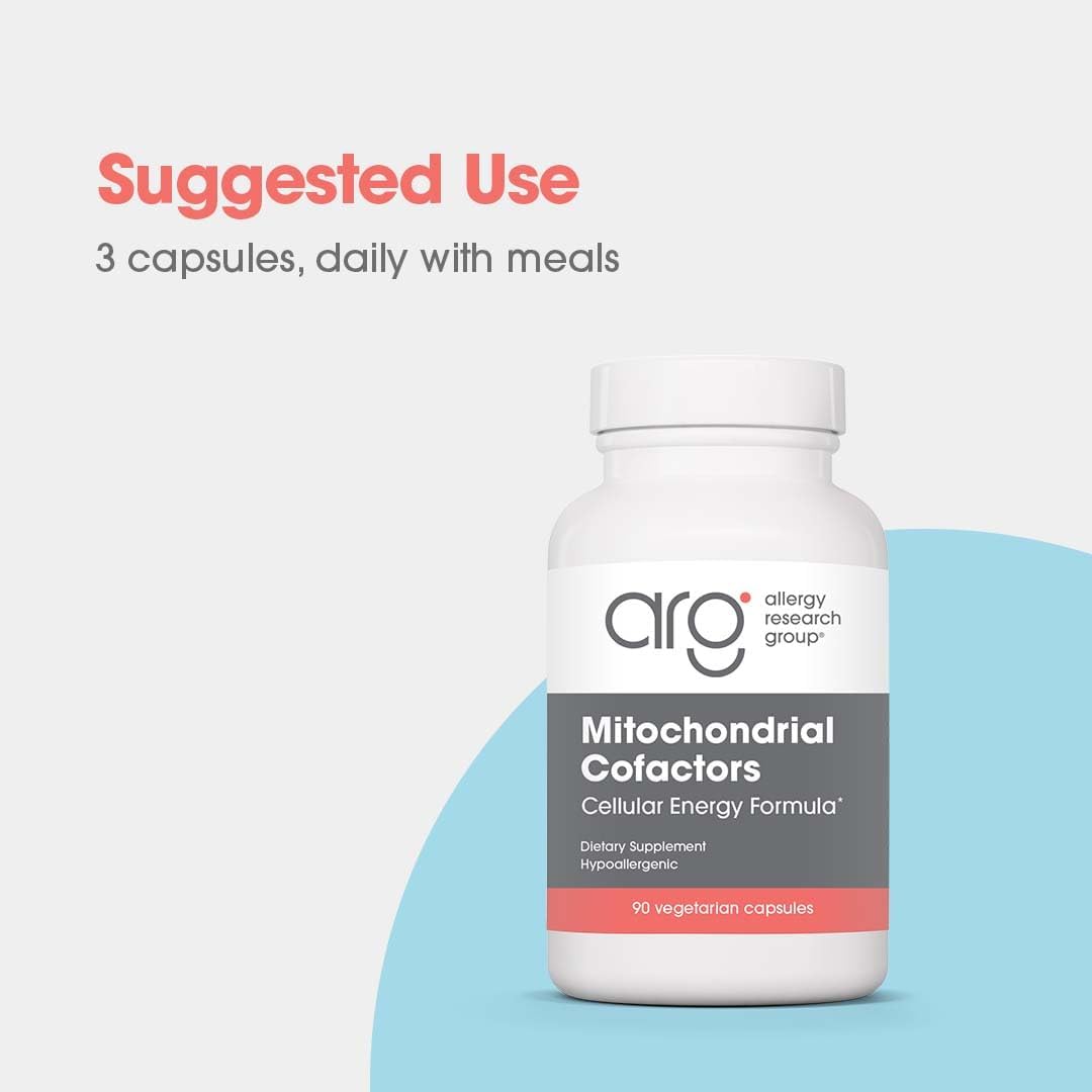 Allergy Research Group Mitochondrial Cofactors — 90 Vegetarian Capsules