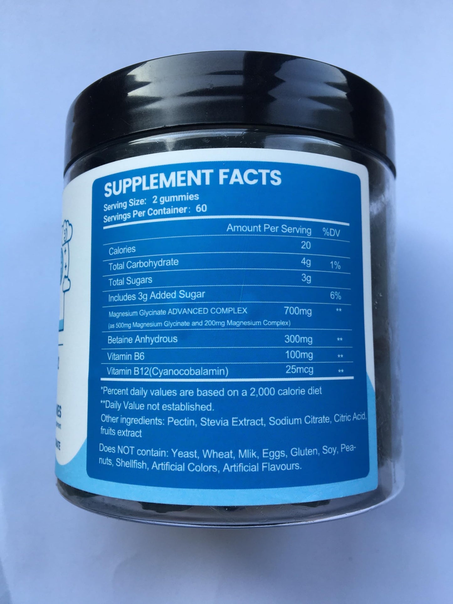 Magnesium Glycinate Gummies 700mg - 120 Count | Sleep, Relaxation & Focus Support