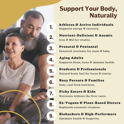 MK Supplements Grass Fed Beef Liver Supplement – Energy, Digestion & Immunity – Non-GMO, Freeze-Dried, 30 Servings