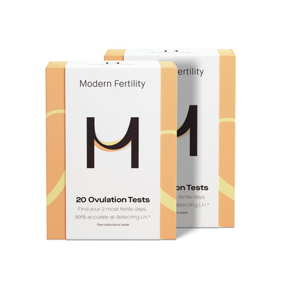 Modern Fertility Ovulation Test - At-Home LH Kit (40 Strips)