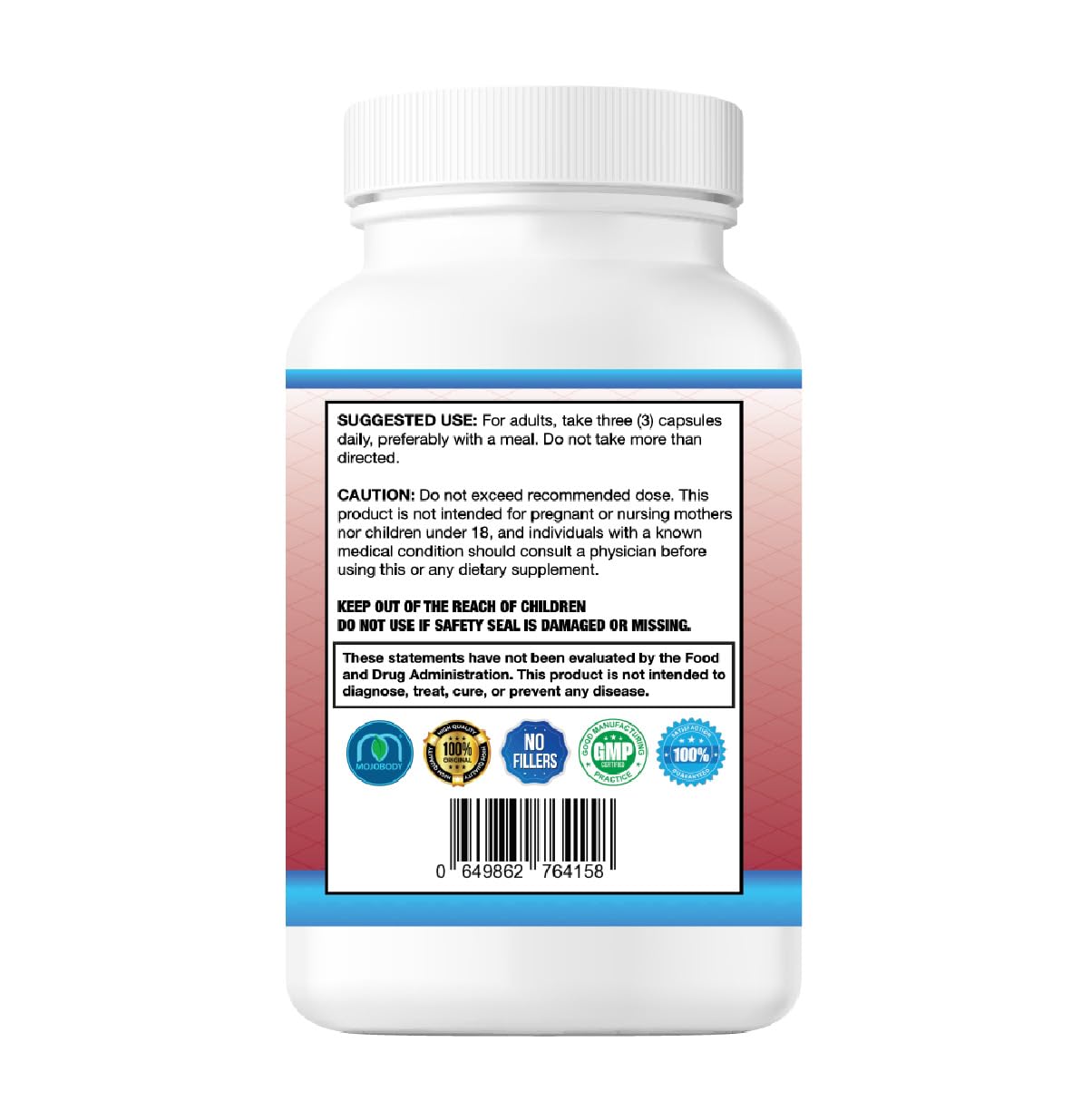 MOJObody Mangosteen Pericarp Capsules 2PK – Freeze-Dried, 90 Veggie Capsules, Xanthone Rich