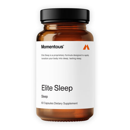 Momentous Elite Sleep Capsules | Vegan, Gluten-Free, NSF Certified for Sport – 30 Servings