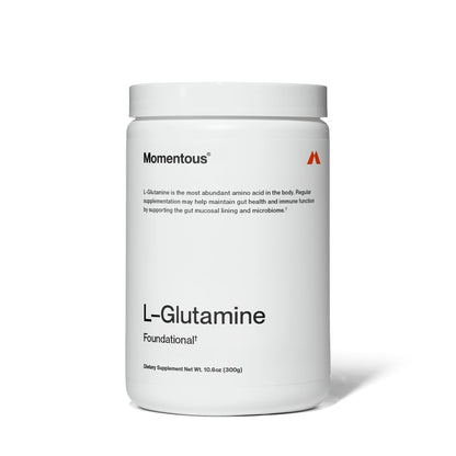 Momentous L-Glutamine Powder – NSF Certified for Sport, 60 Servings