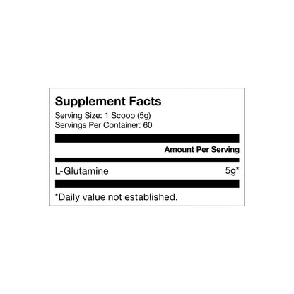Momentous L-Glutamine Powder – NSF Certified for Sport, 60 Servings