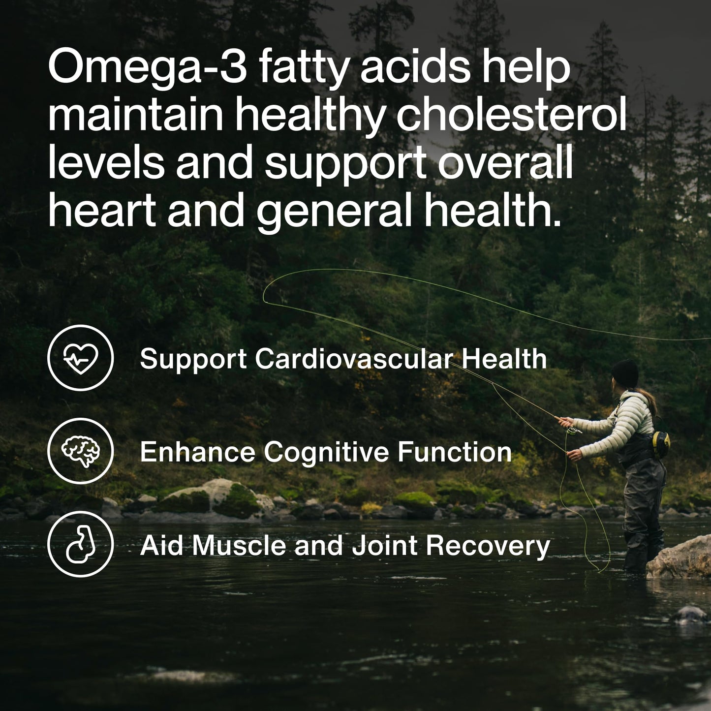 Momentous Omega-3 Fish Oil - 1,600 mg EPA & DHA, NSF Certified for Sport