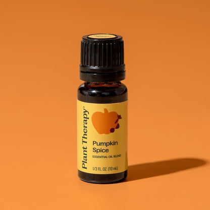 Plant Therapy Pumpkin Spice Fall Essential Oil Blend 10 mL – Warm & Cozy Scent