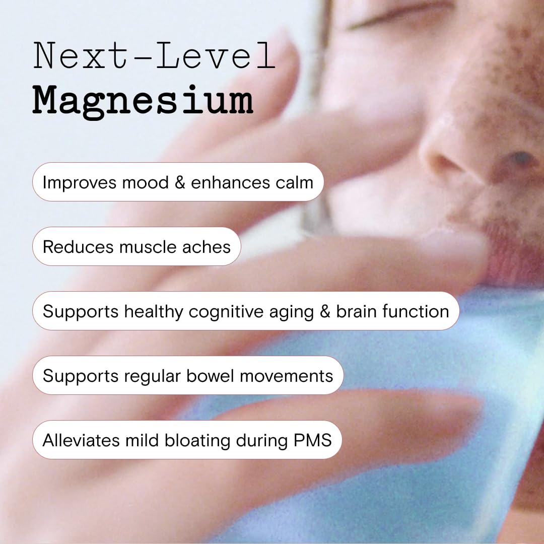 Moon Juice Magnesi-Om Blue Lemon Sticks – Magnesium + L-Theanine for Calm, Brain Health & Regularity