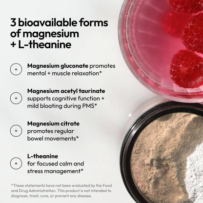 Moon Juice Magnesi-Om Magnesium Powder with L-Theanine – Rest, Relaxation & Regularity | Vegan, Non-GMO, Sugar-Free