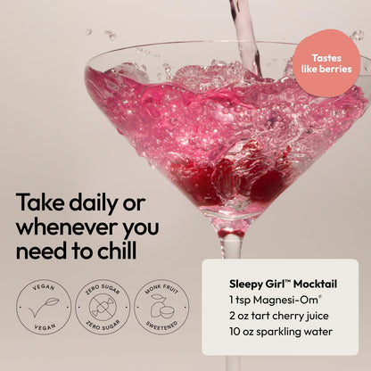 Moon Juice Magnesi-Om Magnesium Powder with L-Theanine – Rest, Relaxation & Regularity | Vegan, Non-GMO, Sugar-Free