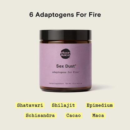 Sex Dust by Moon Juice | Adaptogen Powder for Balance & Mood | 14 Servings