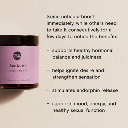 Sex Dust by Moon Juice | Adaptogen Powder for Balance & Mood | 14 Servings