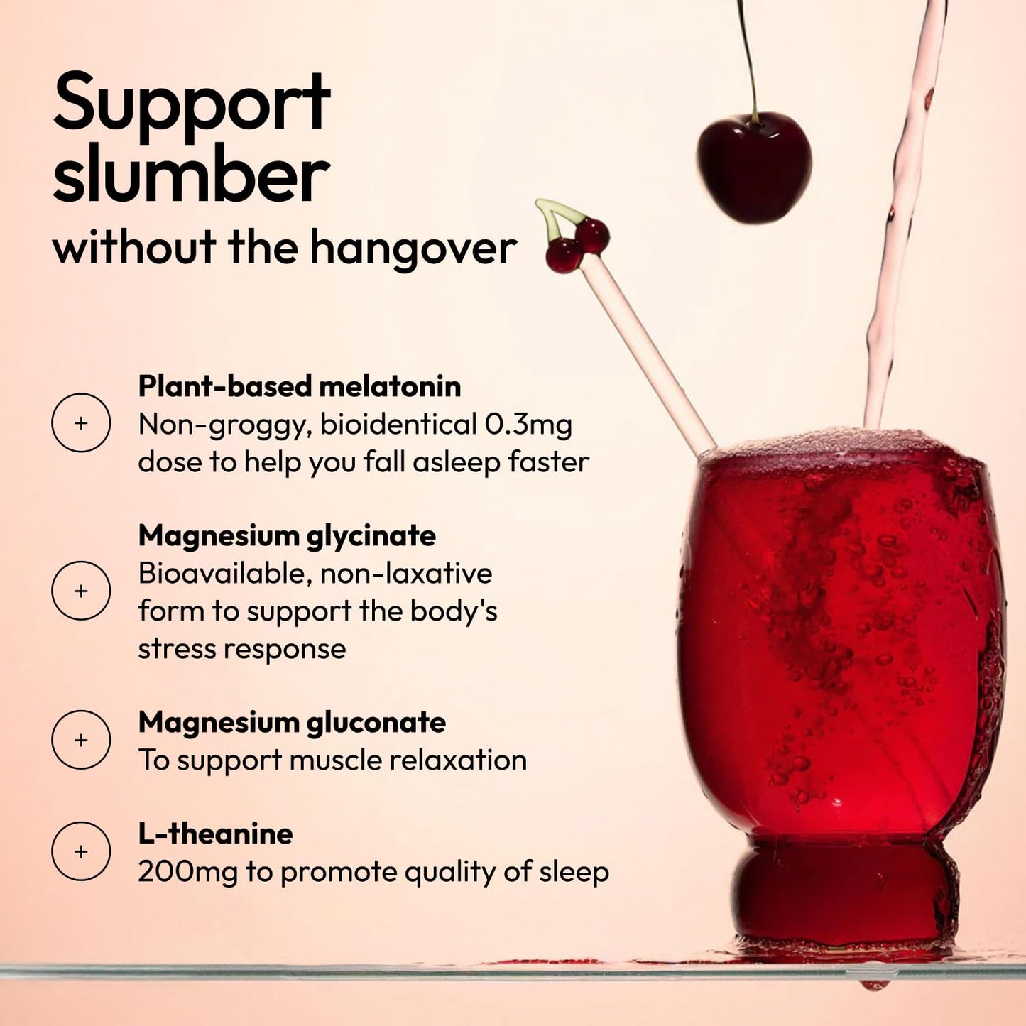 Moon Juice Sleepy Magnesi-Om – Magnesium Sleep Support with L-Theanine & Plant-Based Melatonin (Cherry, 35 Servings)