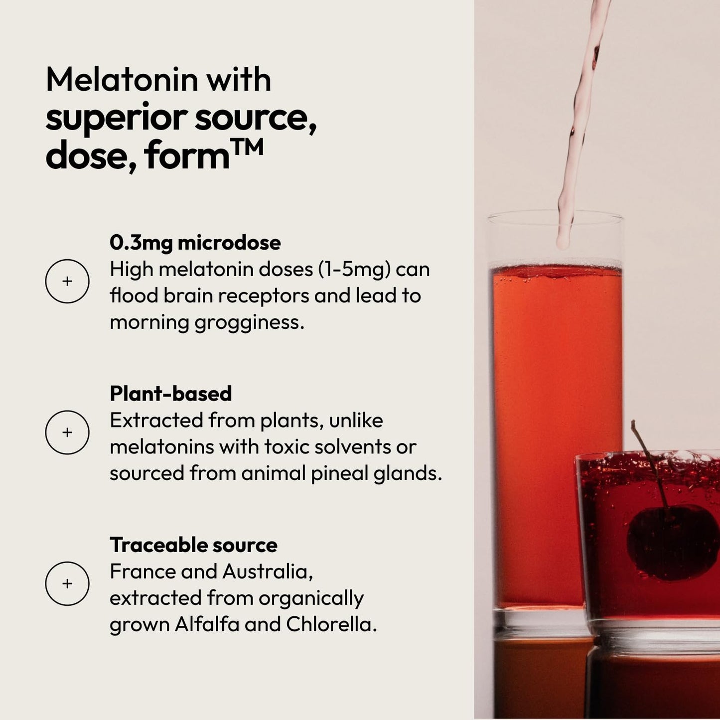 Moon Juice Sleepy Magnesi-Om – Magnesium Sleep Support with L-Theanine & Plant-Based Melatonin (Cherry, 35 Servings)