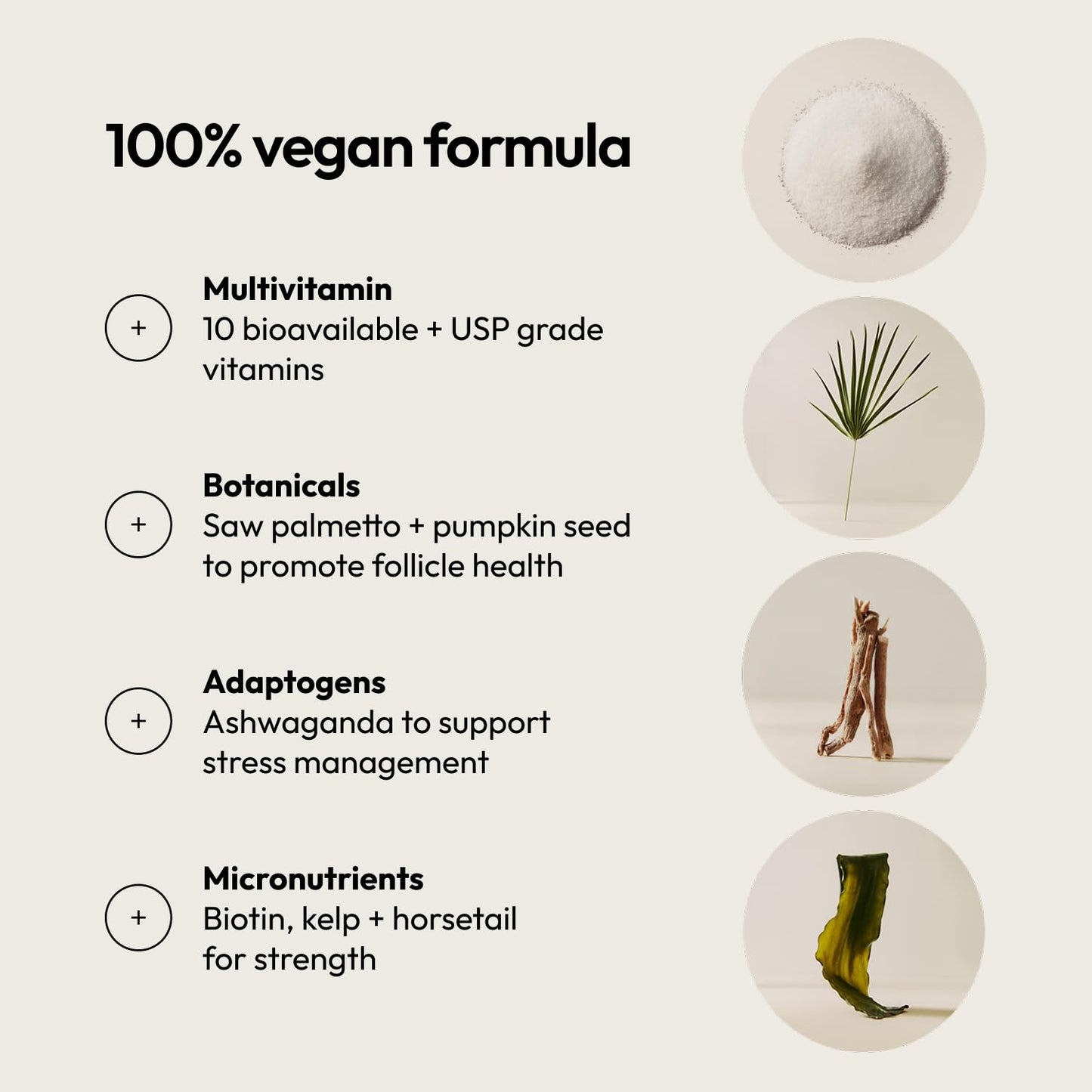 Moon Juice SuperHair Hair Growth Vitamins for Women & Men | Thicker, Healthier Hair