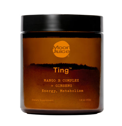 Moon Juice Ting - Mango Vitamin B Complex Powder | Sugar-Free, Caffeine-Free Energy & Digestive Support (25 Servings)