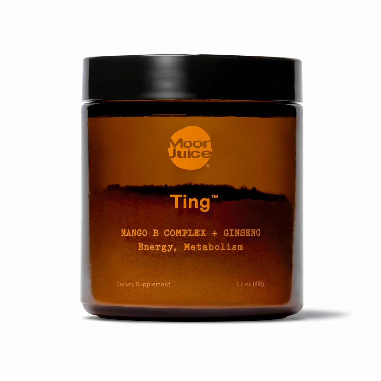 Moon Juice Ting - Mango Vitamin B Complex Powder | Sugar-Free, Caffeine-Free Energy & Digestive Support (25 Servings)