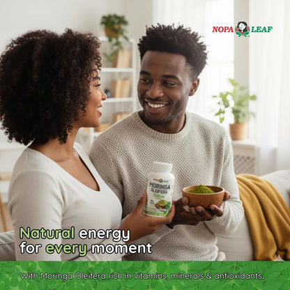 Moringa Capsules - Dietary Fiber Nutritional Supplements