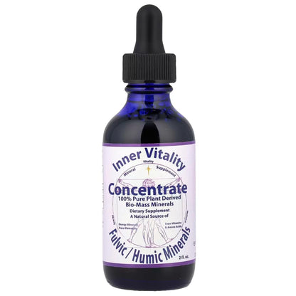 Morningstar Minerals Inner Vitality – Fulvic & Humic Minerals, 2 fl oz