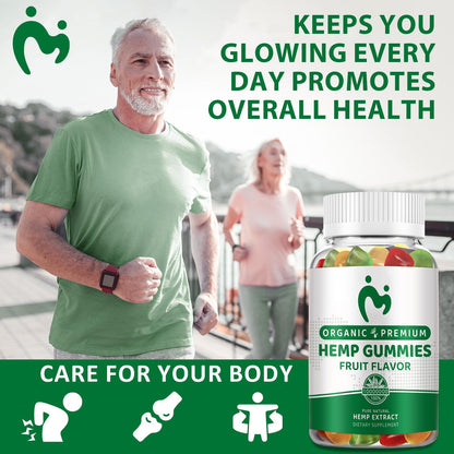 Hemp Gummies for Pain, Anxiety & Sleep - Vegan & Non-GMO | MOSRAY