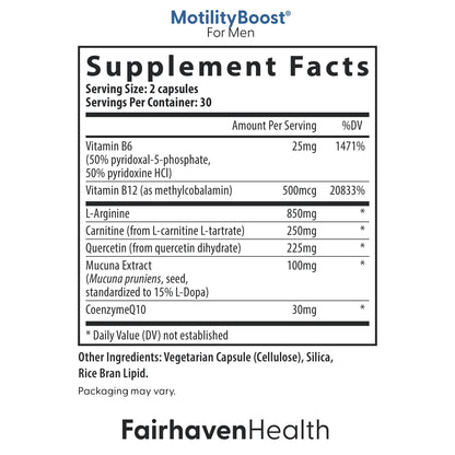 Fairhaven Health FertilAid for Men, MotilityBoost, and CountBoost Combo | Men’s Fertility Supplements