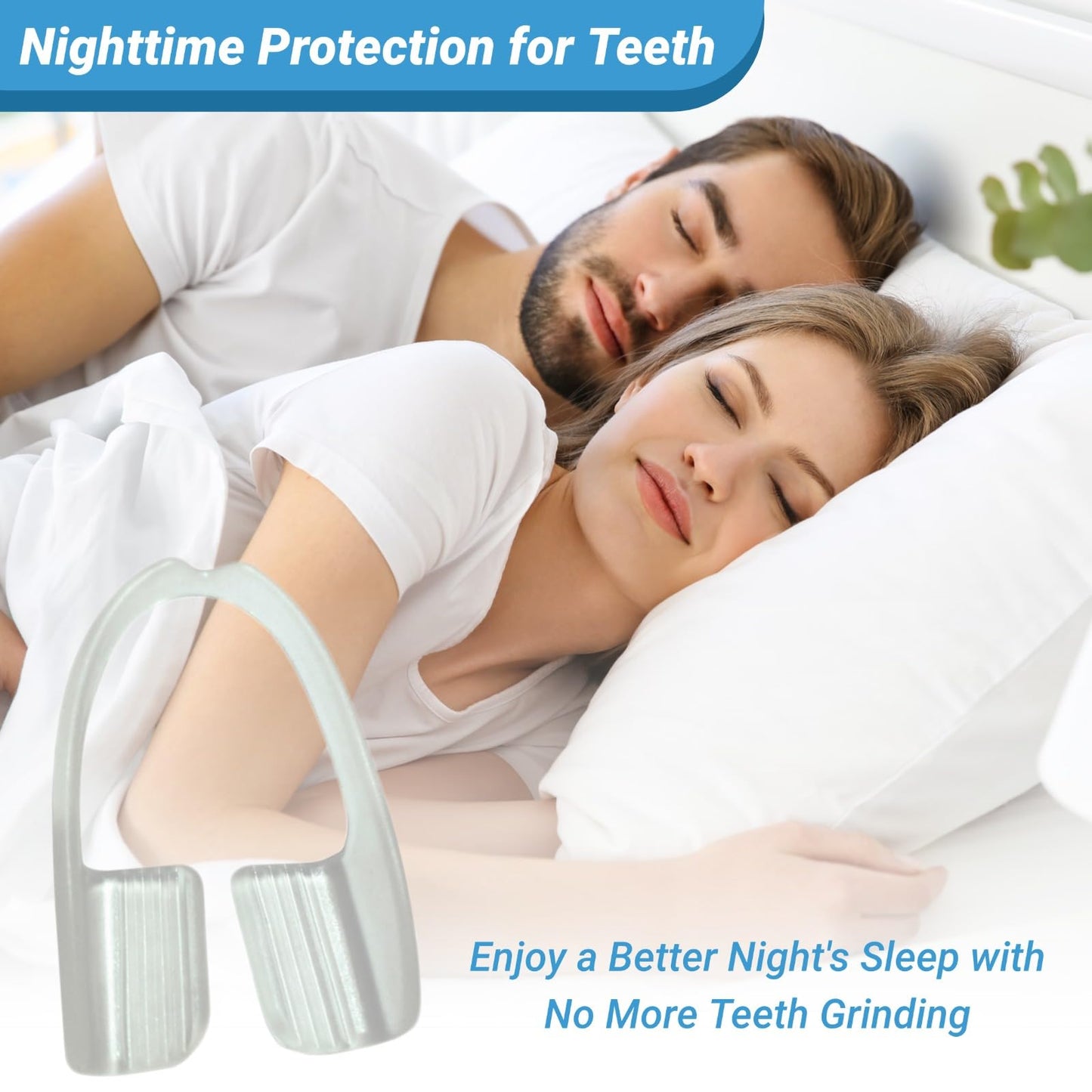 10pcs Mouth Guard for Grinding Teeth at Night – Anti Grinding Night Guards