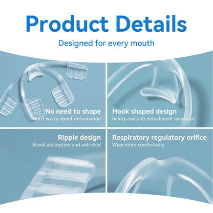 Mouth Guard for Teeth Grinding at Night — 6 Pack, Universal Size