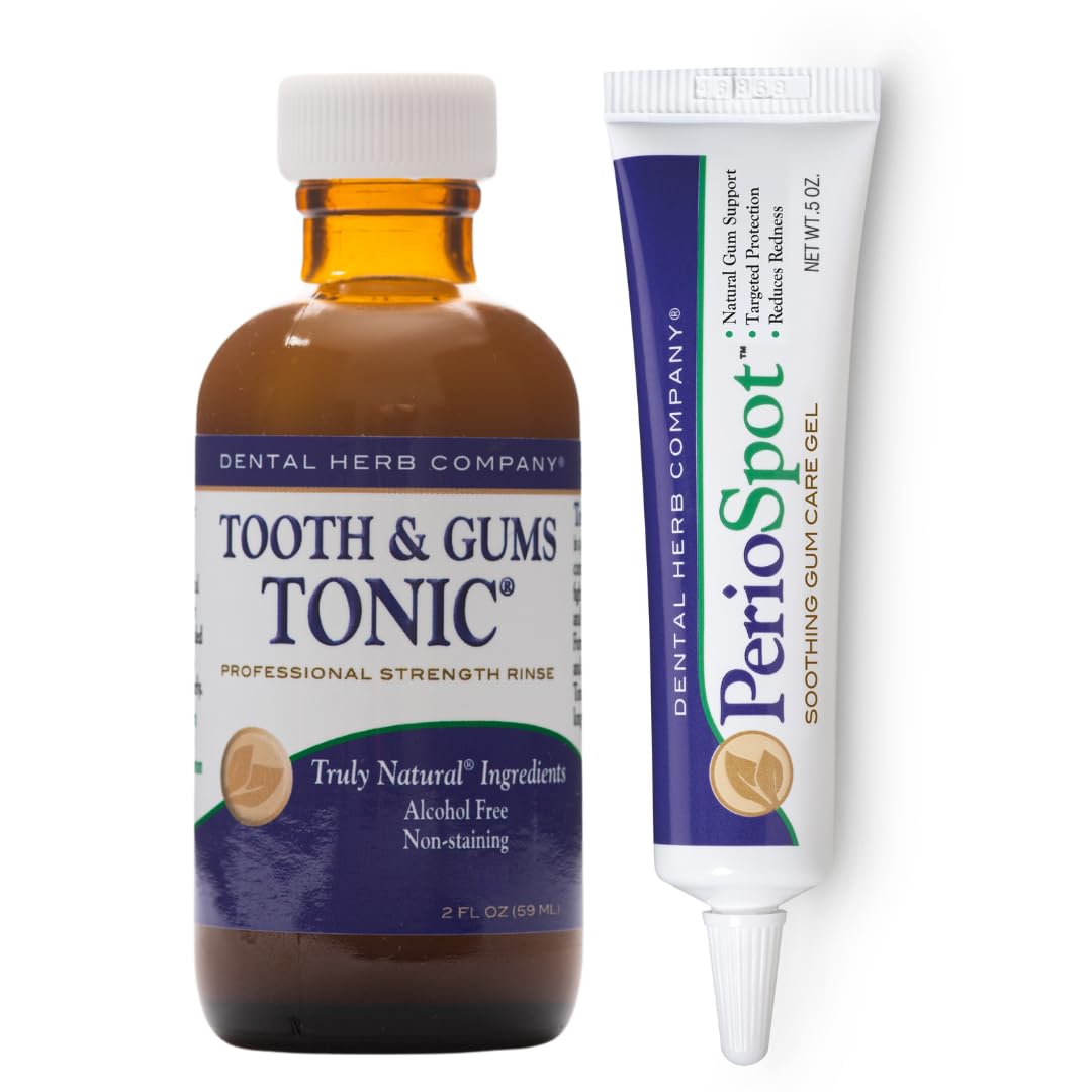 Mouth Sore & Gum Care Kit – Natural Relief for Mouth Sores & Gum Irritation | Alcohol-Free, Plant-Based | Dental Herb Company