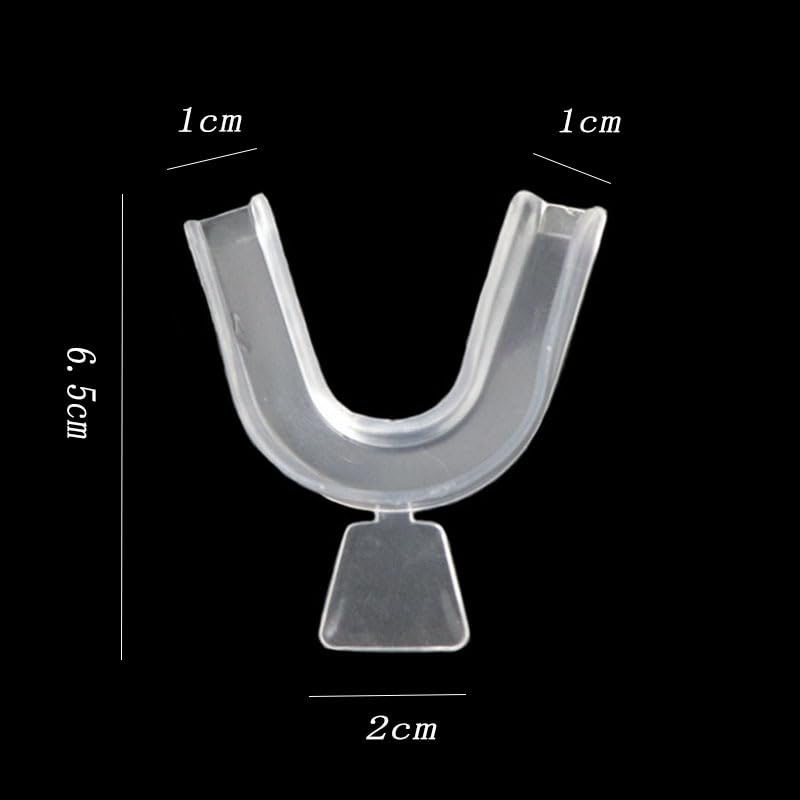 4Pcs Silicone Transparent Mouth Guards – Comfortable Night & Sports Guard for Bruxism