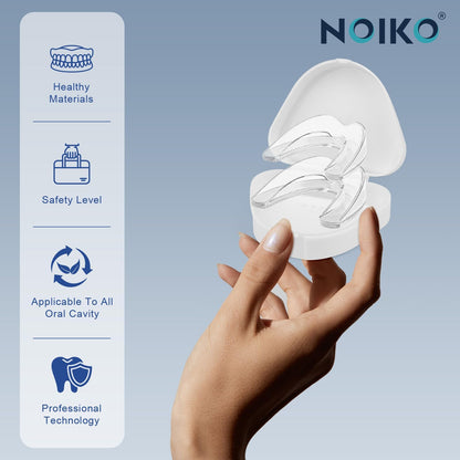 Mouth Guard for Teeth Grinding at Night – EVA Night Guard with 6 Cleaning Tablets