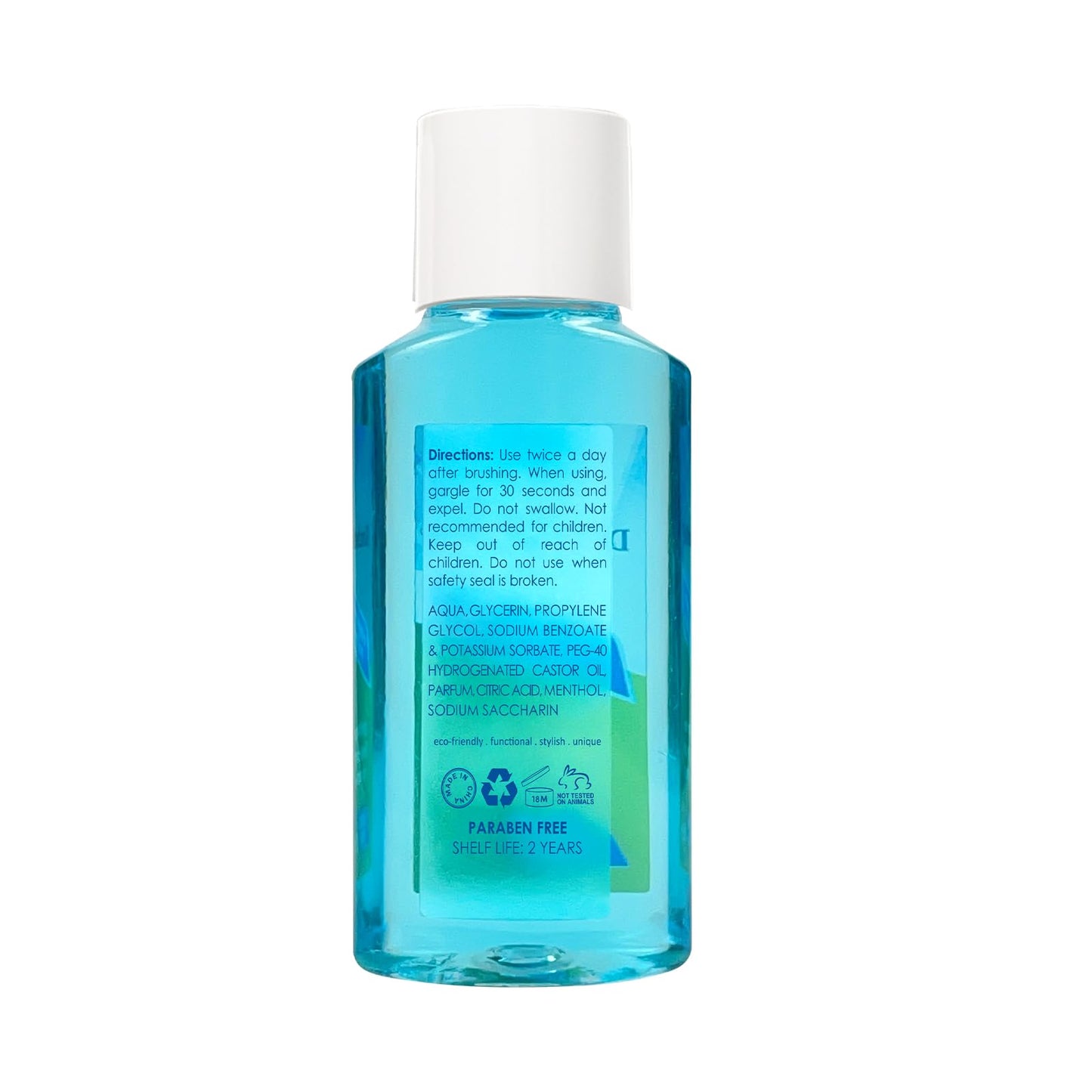 Mouthwash Travel Size Original Mint 35ml/1.2oz – 48 Pack | Portable Fresh Breath On The Go