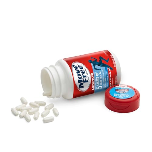 Move Free Advanced: Glucosamine Chondroitin MSM + Vitamin D3 Joint Support – Mobility, Bone & Immune Health (3x120ct)