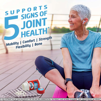 Move Free Advanced: Glucosamine Chondroitin MSM + Vitamin D3 Joint Support – Mobility, Bone & Immune Health (3x120ct)