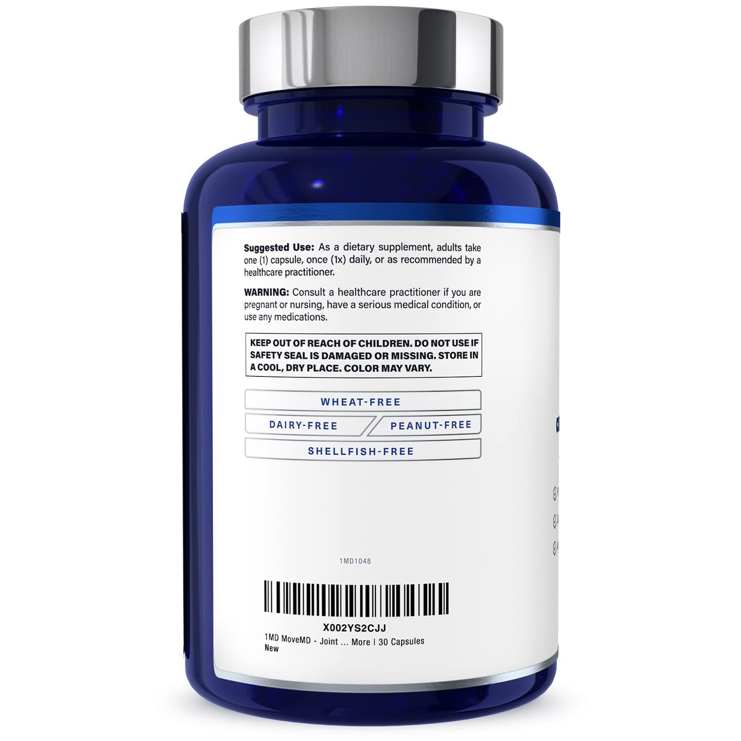 MoveMD Joint Support by 1MD Nutrition | Collagen + Astaxanthin + Hyaluronic Acid