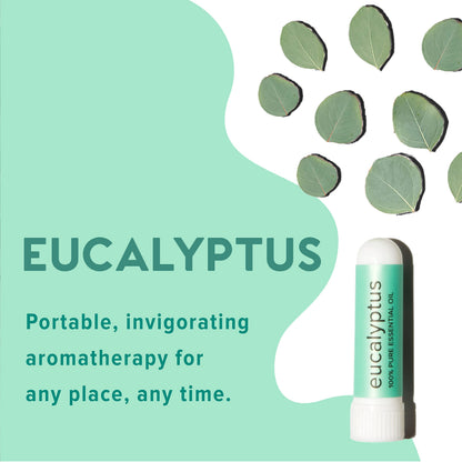 MOXĒ Eucalyptus Essential Oil Nasal Inhaler | Sinus Relief, Daily Relaxation & Stress Relief | Made in USA