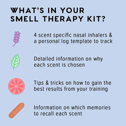MOXĒ Smell Training Kit – Made in USA, 4 Fragrances, Phase 2