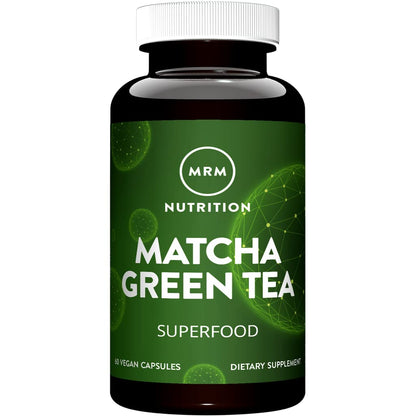 MRM Matcha Green Tea Capsules - 60 Servings | Immune Support & Metabolism